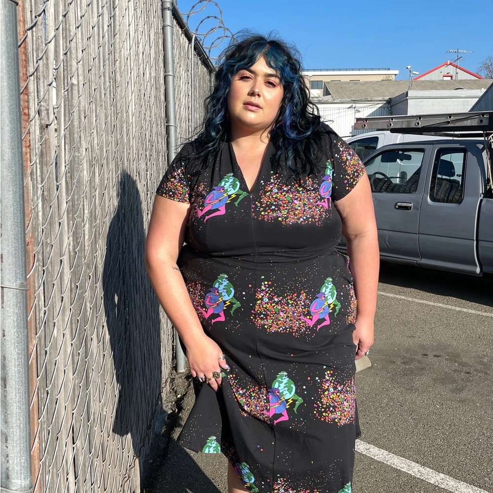 Nooworks Greta dress Cosmic Ladies